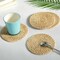Vintiquewise Decorative Round 15'' Natural Woven Handmade Rattan Placemats, PK 4 QI004239-15 - alternate 6
